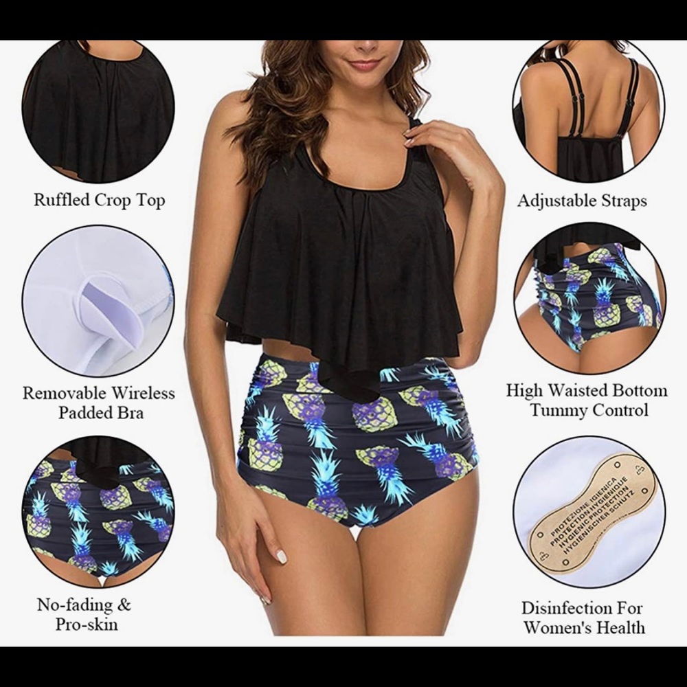 High Waist Tankini - Picture 4 of 5